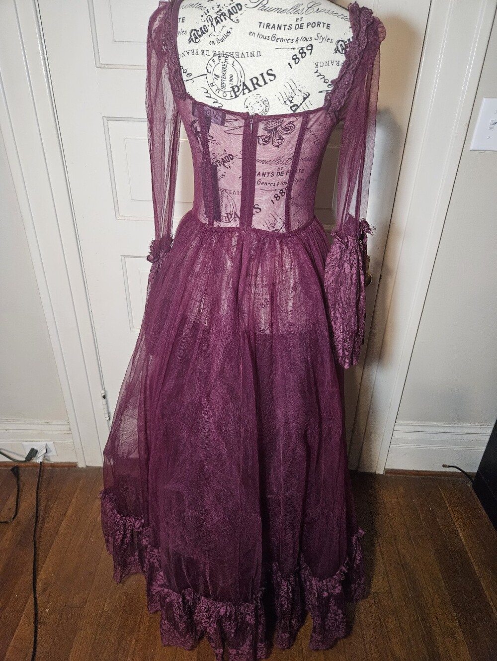 Dolls Kill Dance with death maxi dress - Picture 4 of 4